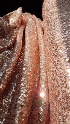 Rosegold fabric with shiny sequins, beautiful sparkling mesh fabric for wedding, engagement or parties, transparent mesh fabric LL-1166 Slightly transparent fabric with beautiful sequins in rosegold for gorgoues dresses. Perfect for dress making, deco and much more. Color: rosegold width sequins: 53 Inch (135cm) width mesh: 59 Inch (150cm) Price is set for 1 yard/91,5 cm. You will receive the fabric in one continuous piece if you purchase more than 1 yard. If you need a different amount, please Glamorous Sequin Fabric For Prom And Festive Occasions, Sparkling Sequin Fabric For Prom And Party Season, Gold Sequin Dress With Contrast Detail For Wedding, Glamorous Metallic Sequin Fabric With Glitter, Glamorous Sparkling Metallic Sequin Fabric, Champagne Sequin Fabric For Prom, Champagne Glamorous Sequin Fabric For Prom, Glamorous Champagne Sequin Fabric For Prom, Glamorous Metallic Shiny Sequin Fabric