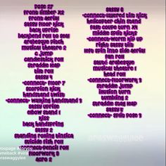 the words are written in different languages on a white and purple background with black letters