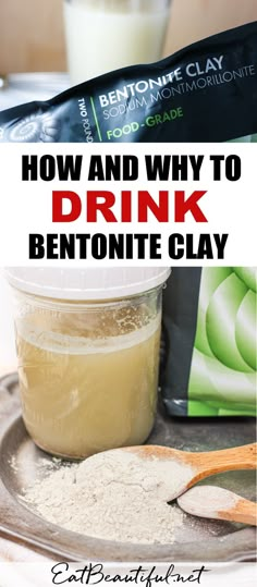 Bentonite Clay Drink, Homemade Cough Remedies, Eat Beautiful, Gut Issues, Healing Clay, Herbal Recipes, Cold Home Remedies