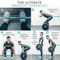 a man doing the ultimate deadlift exercise