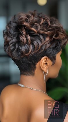 ©2024bghrocks-8 Pixie Hairstyles For Black Women, Pixie Cuts For Black Women, Short Weave Hairstyles, Fine Hair Styles For Women, Short Relaxed Hairstyles, Black Hair Short Cuts, Short Shaved Hairstyles, Natural Hair Short Cuts, Short Hair Images