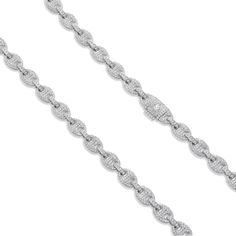 Our 7mm Diamond Ocean Link Chain. Made in solid gold and encrusted with diamonds. Each link is iced out by hand, totaling approximately 12 carats at 20 inches. This Diamond Ocean Link Chain is finished to a high polish and secured by our signature IF & Co. fold over clasp. Size Chart Luxury Diamond Chain Link Necklace, Luxury Diamond Cut Chain Link Necklace, Luxury Diamond Accented Chain Link Necklace, White Gold Diamond-cut Chain Link Necklace, Diamond-encrusted Yellow Gold Chain Link Bracelet, Jewellery Showroom, Jewish Jewelry, Diamond Cluster Earrings, Solitaire Earrings