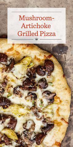 a pizza sitting on top of a pan covered in cheese and vegtables