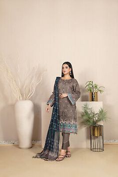 Great shopping ideas for Tawakkal Fabrics 3 Piece Stitched Embroidered Digital Printed Lawn Suit D-9311, Womens Dresses Winter Embroidered Unstitched Lawn Suit, Casual Embroidered Traditional Wear For Festive Season, Embroidered Long Sleeve Lawn Suit For Winter, Casual Embroidered Festive Traditional Wear, Traditional Winter Cotton Unstitched Suit, Winter Cotton Sets With Dupatta, Formal Long Sleeve Embroidered Lawn Suit, Casual Embroidered Lawn Suit For Eid, Winter Cotton Lawn Suit With Dupatta