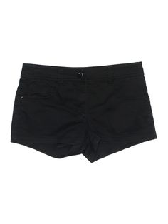 H&M Shorts Size: 10 Bottoms - used. 60% Cotton, 38% Polymide, 2% Elastane, Solid | H&M Shorts: Black Solid Bottoms - Size 10 H&m High-waisted Cotton Shorts, H&m Stretch Shorts, H&m Black Short Bottoms, H&m Cotton Shorts, H&m Short Denim Bottoms, H&m Shorts, Black Denim Shorts, Shorts Black, Black Solid