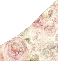 an image of a pink rose pattern on fabric