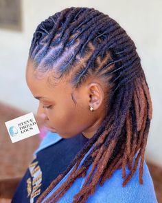 French Braid Loc Styles, Dreadlock Hairstyles For Women, African Parents, Dreadlocks Updo, Natural Dreadlocks, Natural Dreads, Mohawk Styles, Long Dreads