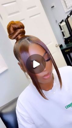 32K views · 4.5K likes | ꧁༒•Pretty&Sleek•༒꧂ on Instagram: "Happy Holidays Everyone! Had To Get My Baby Together! MUA: @madebymeeky  #invisibleponytail" Birthday Hair Styles For Girl, Hair Bun Styles Black Women, Sleek Ponytail Updo Black Women, Sleek Ponytail Bun Black Women, Up Do Styles For Black Women, Low Sleek Ponytail Black Women, Natural Hairstyles For Older Black Women, Cute Relaxed Hairstyles, Updo Hairstyles For Black Women Natural