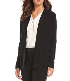 Shop for Anne Klein Malibu Open Front Knit Cardigan at Dillard's. Visit Dillard's to find clothing, accessories, shoes, cosmetics & more. The Style of Your Life. Trendy V-neck Sweater Coat For Work, Fitted V-neck Cardigan With Pockets, Elegant Cardigan With Pockets For Work, Workwear Sweater With Pockets, Relaxed Fit Open Front Sweater With Pockets, Trendy Knit Sweater Coat For Work, Elegant Daywear Cardigan With Pockets, Elegant Cardigan With Pockets For Daywear, Casual Open Front Sweater Coat For Work