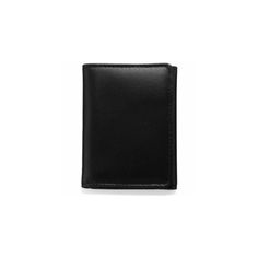 Fold it up in a wallet with plenty of space for your ID, credit cards and cash. Width: 3" Height: 4" Depth: 3/4" Type: Tri-Fold Credit Card Slots: 6 Interior Pockets: 2 Exterior Material: Leather Features: ID window Black Trifold Wallet For Everyday, Black Trifold Wallet For Everyday Use, Everyday Trifold Wallet With Card Slots, Trifold Wallet With Card Slots For Everyday Use, Black Trifold Wallet With Interior Card Slots, Black Trifold Wallet For Daily Use, Classic Trifold Card Holder With Id Window, Black Trifold Card Holder, Classic Trifold Coin Purse With Card Slots