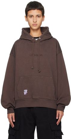 Brown Hoodie Outfit, Hoodie Jacket Outfit, Oversized Hoodie Outfit, Autumn Hoodie, Baggy Hoodie, Shoplook Outfits, Brown Hoodie, Basic Hoodie, French Terry Hoodie