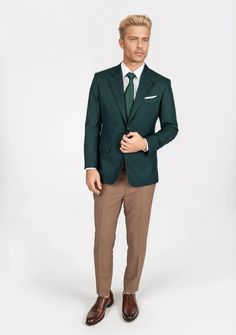 Experience statement-making style in the Astor Sacramento Green Blazer. This crowd favorite and best seller features a unique look thanks to its vibrant green color and sharkskin weave. Crafted with attention to detail, this custom-made jacket turns heads wherever it's seen. Fitted Green Sport Coat For Semi-formal Occasions, Green Tailored Tweed Jacket With Notch Lapel, Tailored Green Tweed Jacket For Business, Green Wool Suit With Suit Collar, Green Tweed Jacket With Notch Lapel For Business, Green Fitted Tweed Jacket With Notch Lapel, Green Notch Lapel Tweed Jacket For Semi-formal Occasions, Green Suits With Welt Pockets For Semi-formal Occasions, Fitted Green Tweed Jacket With Notch Lapel