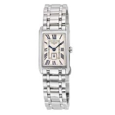 Longines Dolce Vita Silver Dial Stainless Steel Ladies Watch L52554716 Longines Dolce Vita, Longines Watch, Roman Numeral, Bracelet Clasps, Square Watch, Stainless Steel Band, Ladies Watch, Watch Sale, Stainless Steel Watch