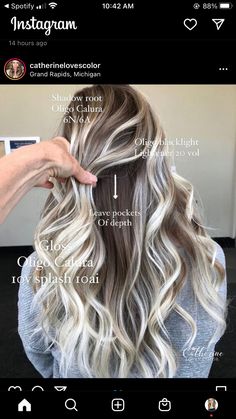 Shadow Root Balayage, Blonde Dimensional Hair, Baylage Hair, Blonde Hair Transformations, Dimensional Blonde, Dark Roots Blonde Hair, Blending Gray Hair, Hair 2024