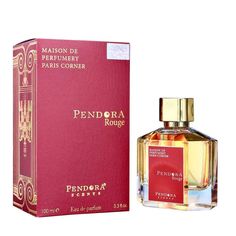 Description Paris Corner Pendora Scents Pendora Rouge a woody fragrance that is romanced by the sweet notes of Amber that lend it an Oriental touch, Pendora's Rouge is a sexy fragrance that leaves you spellbound. The warm and spicy notes of Amberwood and Jasmine entice you throughout the perfumes journey and kindle a spark of carnality. Brand : Pendora Scents by Paris Corner Fragrance Perfume : Pendora Rouge Fragrance Notes :  Gender : Women ML : 100 EDP Rouge Perfume, Long Lasting Perfume, Sweet Citrus, Woody Notes, Woody Fragrance, Fast Moving, Sweet Notes, Perfume Spray, First Impression