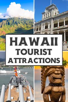 hawaii tourist attractions with the caption that says,'hawaiian tours atractions '