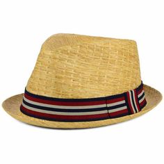 New with tags a PL Pattern Straw Rocky with Striped Band Fedora Hat. Features a striped band around hat. Other Features: Colors: Tan Made of 100% Paper Straw, Woven Fedora Retails for $25.99. Paper Straws, Fedora Hat, Fedora, Straw, Accessories Hats, Mens Accessories, Band, Mens Outfits, Hats