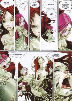 a comic strip with an image of a woman being hugged by a man in the background