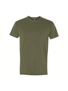 4.3 oz./yd, 60/40 combed ringspun cotton/polyester sueded jersey, 32 singles. Fabric laundered. 1x1 sueded baby rib set-in collar. Side seams. Satin label.Unisex Sueded T-Shirt ( Green) Army Green    Fabric   Non-Stretch  Men Clothing, size features are:Bust: ,Length: ,Sleeve Length: Basic Tri-blend T-shirt, Basic Solid Tri-blend T-shirt, Basic Solid Color Tri-blend T-shirt, Solid Tri-blend Cotton T-shirt, Casual Unisex Solid T-shirt, Top And Pants Set, Color Shorts, Green Fabric, Men Clothing