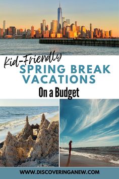 Want to get away on Spring Break, but need a place that is budget friendly? We've gathered a list of the best vacation destinations in the US for families. With incredible beaches, fun cities and educational museums for you to explore. Family Spring Break Ideas, Cheap Spring Break Ideas, Us Vacation Destinations, Spring Break Ideas For Families, Vacation Ideas In The Us, Spring Break Destinations Families, Spring Packing List, Vacation Destinations In The Us, Usa Vacation Destinations