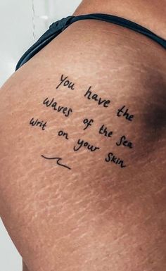 Body Positive Tattoos For Women, Beautiful Mind Tattoo, Marine Tattoos For Women, Compassion Tattoo, Body Positive Tattoo, Feminism Aesthetic, Health Tattoo, Ocean Tattoos, Cute Tattoos For Women