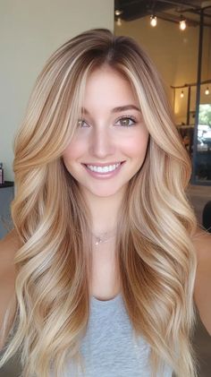 15 Blonde Hair Color Ideas to Refresh Your Look Bright Buttery Blonde Hair, Warm Blonde Vs Cool Blonde, Honey Butter Blonde Hair, Champagne Blonde Hair Balayage, Bright Creamy Blonde Hair, Fake Blonde Hair, Fall 2024 Blonde Hair Trends, Bright Honey Blonde, Warm Strawberry Blonde Hair