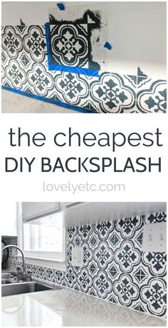 the best diy backsplash for your kitchen