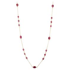 Minimalist Natural Ruby Layering Chain Necklace for Her in 18K Gold studded with oval cut ruby. This stunning piece of jewelry instantly elevates a casual look or dressy outfit. Ruby improves mental strength. Designed with oval cut ruby set in bezel settings to make you stand out of the crowd. This is a perfect July Birthstone Necklace and Grandma Gift, Bridal Shower Gift, Mom Gift, Gift For Sister, Mother Daughter Gift, Bride To Be Gift, Bridesmaid Gift, Anniversary Gift, Friendsgiving Gift, En Gold Gemstone Necklace, Ruby Set, Dressy Outfit, Mother Daughter Gifts, Necklace For Her, Mental Strength, Grandma Gift, July Birthstone, Ruby Gemstone