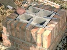 Stone Mailbox Ideas Curb Appeal, Mailbox Height, Mailbox Update, Leftover Bricks, Exterior Brick Veneer