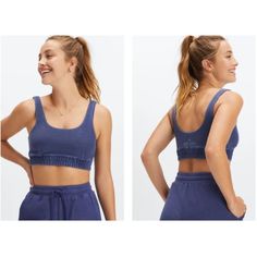 Fabletics Nala Fleece Bra Stretch Soft Lounge Light Support Womens Small Nwt Brand: Fabletics Size: S Measurements: Length 13" Chest 13" Pit To Pit Sleeve All Measurements Provided Are Approximate And Subject To Human Error. Condition :New With Tags. See Photos. This Textured, Soft-Wash Lounge Bra Is A Style That's Comfy And Cute And Comes In Kids' Sizes, Too. Fabric 85% Cotton/15% Recycled Polyester *Ships Everyday *Highly Rated Store Of Pre-Owned And New With Tags Clothes! Thank You For Lookin Fleece Bra, Red Sports Bra, Lounge Bra, Sports Bra And Leggings, High Impact Sports Bra, Clothing Tags, Black Sports Bra, Sports Bra Sizing, Women's Intimates