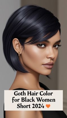 Chic Textured Bob with Fall Hair Colors for Black Women Short 💁‍♀️ Rich Auburn Hair, Hair For Fall, Hair Colors For Black Women, Blonde Afro, Colors For Black Women, Platinum Blonde Hair Color, Subtle Balayage, Colors For Dark Skin, Goth Hair