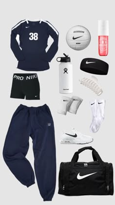 Cute Volleyball Outfits, Fitness Wear Outfits, Practice Outfits