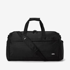 Halfday The Premium Garment Duffel 45L | Bespoke Post Bespoke Post, Long Weekend Getaways, Carry On Size, Matte Black Hardware, Work Travel, One Bag, Black Hardware, Long Weekend, Duffel Bag