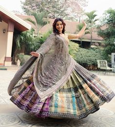 #lehenga #fashion Navratri Ideas, Festival Makeup, Festival Outfit, India