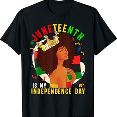 Juneteenth Shirts Women Juneteenth Tshirt Discover Our Latest Range Of Versatile And Stylish T-Shirts (Gildan 5000), Where Style Harmonizes With Unparalleled Comfort! Featuring Sizes From S To 3xl And A Vibrant Spectrum Of Colors Such As Black, White, Sand, Green, Sport Grey, Red, Navy, And More, There's A Choice To Cater To Every Taste. Crafted With Precision Using Top-Notch Materials, Our T-Shirts Offer A Luxurious Sensation And An Impeccable Fit That Endures Throughout The Day. Engineered To Black Graphic T-shirt For Independence Day, Black Graphic Print T-shirt For Independence Day, Black Letter Print Shirt For Independence Day, Black Shirt With Letter Print For Independence Day, Black Independence Day Shirt With Letter Print, Juneteenth Shirts, Queen T Shirt, Queen Tshirt, Shirts Women