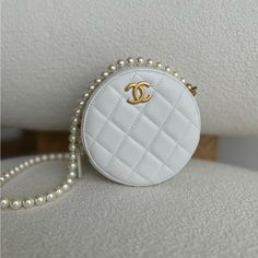 Worn Once In Perfect Condition White Quilt, Chanel Bags, Chanel Handbags, Cross Body Bag, Body Bag, Chanel Bag, Cross Body, Color White, Chanel