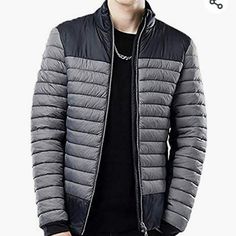 Fabric Type 100% Polyester Care Instructions Machine Wash Size Xxl Puffer Jackets Men, Black Leather Jacket Men, Patagonia Fleece Pullover, Lightweight Puffer Jacket, Outdoor Jackets, Puffer Jacket Men, Shirt Jacket Men, Reflective Jacket, Mens Puffer Jacket