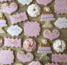 Sweet 16 Sugar Cookies, Sweet Sixteen Cookies, Birthday Treat Ideas, Coquette Picnic, Flooded Cookies, Quinceanera Masquerade, Sugar Cookie Business, 15 Cookies