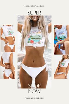 Get the cute swimsuits with great Christmas Sale!🥰 Pink Two Piece, Swimsuits Bikinis, Clothes Casual, Matching Swimwear, Two Piece Swimwear, Swimwear Dress, Boho Patterns, Swim Suits, Dresses Dresses