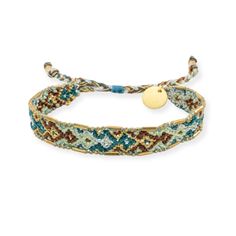 Bali Metallic Friendship Bracelet - Aqua Mist - Love Is Project Wrist Grab, Handmade String Bracelets, Winter Shopping, Written In The Stars, Woven Bracelets, Jewelry Lookbook, String Bracelet, Good Friends, Women Artisans