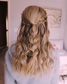 Cute Down Hairstyles, Prom Hair Medium Length, Prom Hair Medium