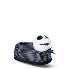 Introducing the Nightmare Before Christmas Youth Girls Jack & Sally 3D Plush Slippers  a spooktacular and cozy treat for young fans of the iconic Halloween and Christmas mashup. Featuring detailed and vibrant depictions of Jack Skellington and Sally, these slippers are a must-have for young fans of the beloved characters. Slip into a world of plush comfort with the soft and luxurious feel of these slippers.Tailored to fit a range of youth foot sizes, these Jack & Sally 3D Plush Slippers are avai Christmas Nightmare Before Christmas, Feet Slippers, Christmas Youth, Christmas Slippers, White Slippers, Toddler Slippers, Pixar Characters, Disney And Pixar, Slippers For Men