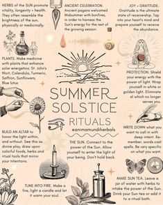 Herbalism Apothecary, Solar Magic, Sun Magic, Magic Healing, Longest Day Of The Year, The Longest Day, Witch Rituals