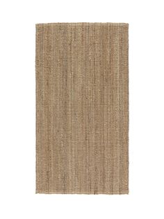 an area rug made out of jute on a white background with no one in it