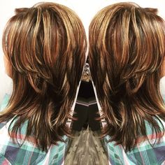 Medium Shag For Thick Hair, Shaggy Layered Haircuts Medium, Modern Shag Haircuts Medium, Layered Shag Hairstyles, Shaggy Layered Hairstyles, Shaggy Layers, Shag Hair