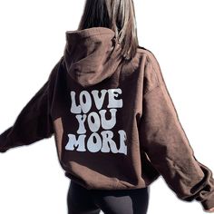 3 Hearts, Brown Hoodie, Love You More, With Love, Love You, Collage, Pins