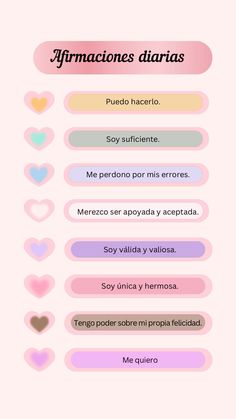 Art Pinterest, Spanish Teaching Resources, Spiritual Prayers, Daily Positive Affirmations, Empowerment Quotes, Positive Self Affirmations, Positive Mind, Self Care Activities