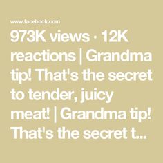 973K views · 12K reactions | Grandma tip! That's the secret to tender, juicy meat! | Grandma tip! That's the secret to tender, juicy meat! | By I'm Diego | Facebook Super Recipes, Sliced Onion, Yellow Bell Pepper, Green Bell Pepper, Cup Of Water, Steak Bites, Chopped Garlic, Best Kept Secret, Top Recipes