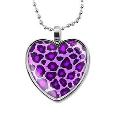 This gorgeous puffy heart shaped glass pendant is set in a beautiful shiny sterling silver plated setting. The pendant measures 1.1 inches by 1.4 inches. Each and every pendant is thoroughly inspected to insure their quality. The design is crisp and vivid, and is printed only with the highest quality inks. The pendant hangs from a 24 inch silver ball chain which can be cut to your desired length. Only the highest quality materials were used in the making of this necklace. The crisp archival qual Silver Necklace With Heart Print For Valentine's Day, Silver Heart-shaped Jewelry With Heart Print, Silver Heart Pendant Jewelry With Heart Print, Silver Heart Print Jewelry Gift, Silver Heart Print Jewelry As Gift, Silver Heart Print Jewelry For Gift, Valentine's Day Silver Jewelry With Heart Print, Nickel-free Purple Heart Jewelry, Personalized Purple Heart Jewelry