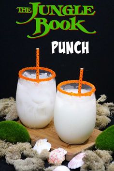 the jungle book punch recipe with orange straws